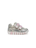 GEOX GEOX Iupidoo Sneaker Con Strappo Bambina - B3558A0AS54 Silver/Pink