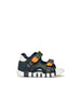 GEOX GEOX Iupidoo Sandalo Con Strappo Bambino - B655PA0BC14 Navy/Red