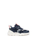 GEOX GEOX Sneaker Con Strappo Bambino - J55MQB01454 NAVY/RED