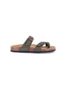 GRUNLAND GRUNLAND Ciabatta Con Fibbie Donna - CB0009 Mogano