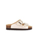 GRUNLAND GRUNLAND Ciabatta Con Fibbie Donna - CB0745 Platino