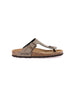 GRUNLAND GRUNLAND Women's Flip-Flop Slipper - CC0010 Dove Grey
