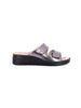 GRUNLAND GRUNLAND Ciabatta Con Strappo Donna - CE0500 Blu