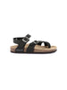 GRUNLAND GRUNLAND Women's Buckle Sandal - SB0004 Mahogany