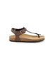 GRUNLAND GRUNLAND Women's Flip-Flop Sandal - SB0215 Taupe