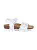 GRUNLAND GRUNLAND Girls' Low Sandal - SB1124 Iridescent