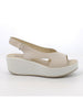 IGI&CO IGI&CO Sandalo Con Zeppa Donna - 11617 Panna