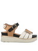 IMPRONTE IMPRONTE Agata Sandalo Con Zeppa Donna - IL61571A Off White