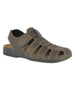 INBLU INBLU Men's Strap Sandal - 3522 Dark Brown
