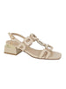 LAURA BIAGIOTTI LAURA BIAGIOTTI Women's Mid-Heel Sandal - 9727 White
