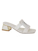 LAURA BIAGIOTTI LAURA BIAGIOTTI Ciabatta Con Tacco Donna - 9730 Bianco