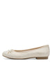 MARCO TOZZI MARCO TOZZI Ballerina Donna - 2-22137-42 Dune Metallic