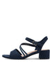 MARCO TOZZI MARCO TOZZI Women's Mid-Heel Sandal - 2-28205-46 Navy