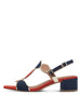 MARCO TOZZI MARCO TOZZI Women's Mid Heel Sandal - 2-28230-42 Blue