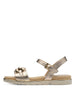 MARCO TOZZI MARCO TOZZI Women's Flat Sandal - 2-28406-44 Black