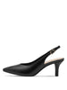 MARCO TOZZI MARCO TOZZI Women's Mid Heel Court Shoe - 2-29628-46 Black
