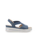 MELLUSO MELLUSO Sandalo Con Zeppa Donna - 019243Q Blu