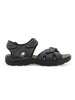 MELLUSO MELLUSO Sandalo Con Strappo Uomo - U55221Q Nero