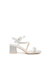 NERO GIARDINI NERO GIARDINI Women's Mid-Heel Sandal - E615721D Silver