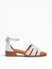 OH MY SANDALS! OH MY SANDALS! Sandalo Tacco Basso Donna - 5881 Bianco