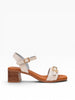 OH MY SANDALS! OH MY SANDALS! Sandalo Tacco Medio Donna - 5907 Champagne