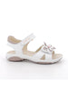 PRIMIGI PRIMIGI Girl's Strap Sandal - 13836 White/Orchid