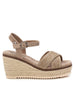 REFRESH REFRESH Sandalo Con Zeppa Donna - 172650 Beige