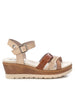 REFRESH REFRESH Sandalo Con Zeppa Donna - 172682 Beige