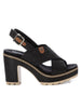 REFRESH REFRESH Sandalo Tacco Alto Donna - 172707 Nero