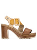 REFRESH REFRESH Women's Mid Heel Sandal - 172843 Camel