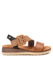 REFRESH REFRESH Sandalo Con Zeppa Donna - 172844 Taupe