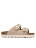 REFRESH REFRESH Ciabatta Con Zeppa Donna - 175009 Beige