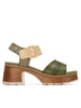 REFRESH REFRESH Women's Mid-Heel Sandal - 175240 Taupe