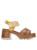 REFRESH REFRESH Women's Mid-Heel Sandal - 175240 Taupe