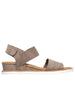 SKECHERS SKECHERS Desert Kiss Sandalo Con Zeppa Donna - 31440 Taupe