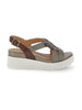 STONEFLY STONEFLY Parky 24 Sandalo Con Zeppa Donna - 220895 Brown Metal