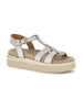 STONEFLY STONEFLY Elena 1 Sandalo Con Zeppa Donna - 223694 Bianco