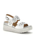 STONEFLY STONEFLY Parky 37 Sandalo Con Zeppa Donna - 223718 Bianco