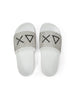 SUN68 SUN68 Slippers Strass Logo Ciabatta Donna - X36211 Bianco