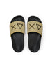 SUN68 SUN68 Slippers Strass Logo Ciabatta Donna - X36211 Bianco