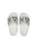 SUN68 SUN68 Girl'S Slippers Strass Logo (Kid) Ciabatta Bambina - X36411K Bianco/Lilla