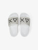 SUN68 SUN68 Girl'S Slippers Strass Logo (Teen) Ciabatta Bambina - X36411T Bianco/lilla