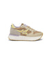 SUN68 SUN68 Big Stargirl Spongee Sneaker Con Zeppa Donna - Z36222 Beige