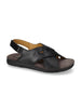 VALLE VERDE VALLE VERDE Men's Strap Sandal - 17951 Black
