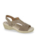 VALLE VERDE VALLE VERDE Women's Wedge Sandal - 25308 Dove Grey