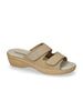 VALLE VERDE VALLE VERDE Women's Strap Slippers - 25311 Blue