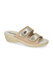 VALLE VERDE VALLE VERDE Ciabatta Con Strappo Donna - 25312 Bianco