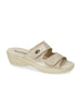 VALLE VERDE VALLE VERDE Ciabatta Con Strappo Donna - 25312B Nero