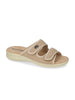 VALLE VERDE VALLE VERDE Women's Strap Slippers - 25330 Black