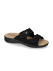 VALLE VERDE VALLE VERDE Women's Strap Slippers - 25330 Black